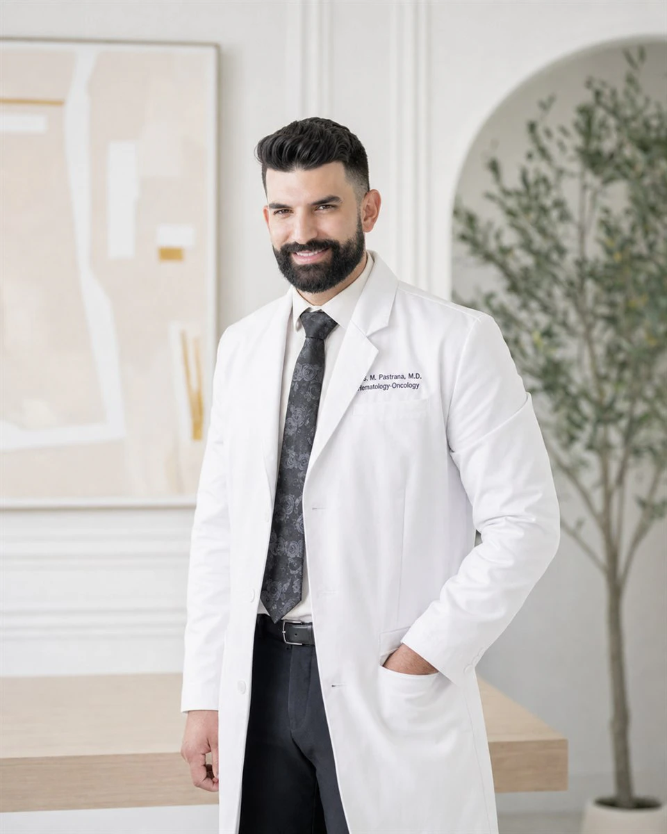 Retrato del Dr. Víctor Manuel Pastrana de Miami Oncology Specialist