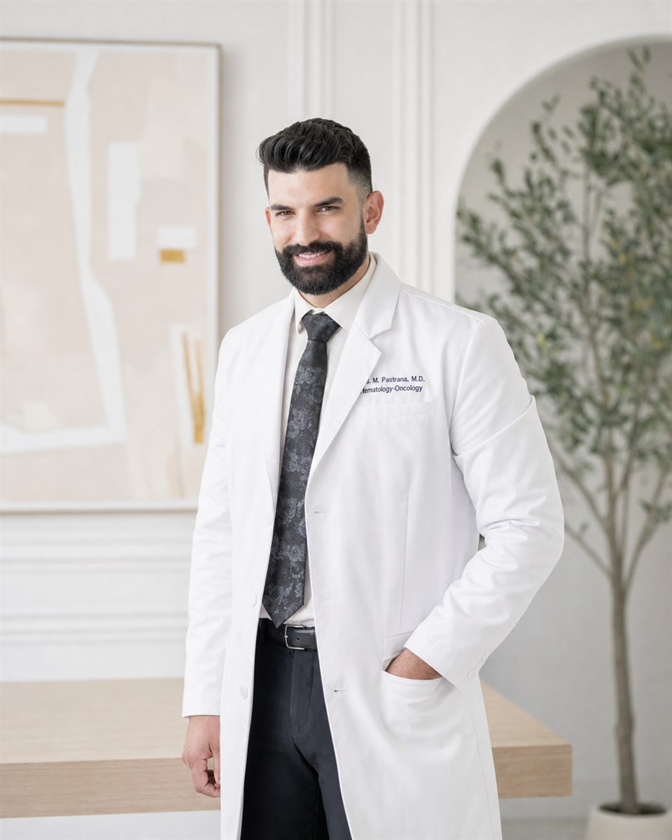Dr. Victor Manuel Pastrana, MD durante una consulta medica